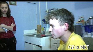 Alguns adolescentes cuties não pode imaginar sua vida