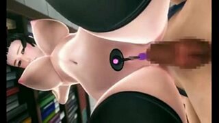 Aoi აქვს Ecchi სამუშაო მაღაზია